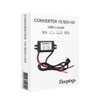 Convertisseur 10V-50V VERS USB-C 5V COUDÉ POUR BEEPINGS ZEN