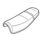 Selle confort Ready NOIR LISERE ARGENT