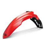 RED VENTILATED FRONT mudguard
