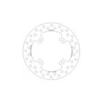 Disque de frein Rond DISQUE DE FREIN ARRIERE