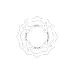 Disque de frein Rond DISQUE DE FREIN ARRIERE