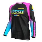 Maillot cross Shot DRAW BLOCK ENFANT