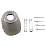 Embout du silencieux PC 2.1 TI 1.145"
