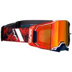 Masque cross 100% ARMEGA Seven Onyx - Ecran Mirror Rouge 2025