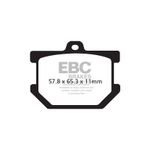  Front/rear organic (subject to model) Brake pads