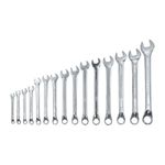  counter-sunk, 15 pcs Combination spanner
