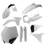 Kit plastiques Full couleur blanc