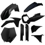 Kit de piezas de plástico Full color negro