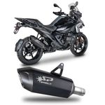 Silencieux FIGHTER EVO Titane Embout carbone