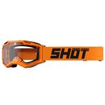 Masque cross ASSAULT 2.0 - SOLID NEON ORANGE GLOSSY 2023