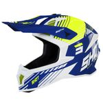  LITE FURY - NAVY NEON YELLOW GLOSSY 2025 Cross helmet