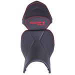 Selle confort Ready Luxe Noir Liseré Rouge