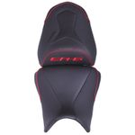 Selle confort Ready Luxe Noir Liseré Rouge