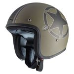 Casque jet JET CLASSIC STAR MILI BM