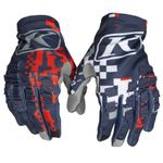 Gants cross KLIM XC LITE DIGITAL CHAOS RED 2022
