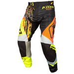Pantalon cross KLIM XC LITE DIGITAL CHAOS ORANGE 2022