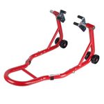 Béquille Voyager Motoblouz - Pliante, En Acier, 28-46 Cm, 830 G, Pour Entretien Chaîne Moto En Voyage