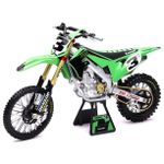 Miniature Moto Kawasaki 450 KXF E. TOMAC - Echelle 1/6°