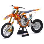 Miniature Moto KTM 450 SX-F Red Bull A. CAIROLI - Echelle 1/6°