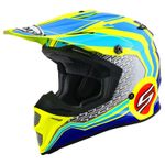 MX SPEED PRO MIPS - VOORUIT - BLAUW/GEEL 2023
