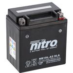 Batería Nitro YB10L-A2 SLA CERRADA TIPO ÁCIDO SIN MANTENIMIENTO/LISTA PARA USAR