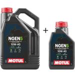 Huile moteur NGEN 5 10W-40 4T 4L+1L