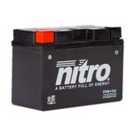 Batería Nitro YT9B-4 AGM cerrada Tipo ácido sin mantenimiento