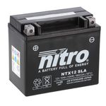 Batterie NTX12 SLA FERME TYPE ACIDE SANS ENTRETIEN/PRÊTE À L'EMPLOI