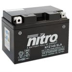Bateria ntz14s sla tipo ácido firme, livre de manutenção/pronta para uso