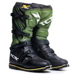 Botas de motocross TCX Boots X-BLAST - BLACK GREEN YELLOW 2023