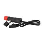 Chargeur Câble 12V Type SAE (0.5m)  pour prise allume cigare 12v