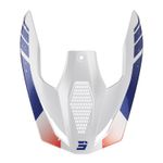 Visière TT FURIOUS MIRAGE BLUE RED PEARLY 2026
