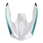 Visière TT RACE PHASER BLUE TURQUOISE PEARLY 2026