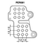  RRC Verlegte Fußstützen