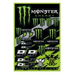 Liseret de jante moto Monster Energy - Stickers pour jantes de 17 pouces