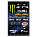Stickers Planche Monster Yamaha Star Racing