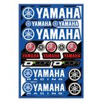 Adesivos de placa Yamaha cor2