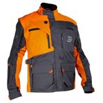 Veste enduro RACETECH - GREY ORANGE 2022