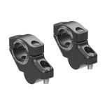  30 mm and a offset of 21 mm Handlebar riser