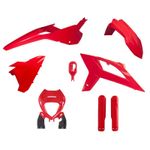 Kit de piezas de plástico Beta RR rojo