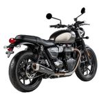 Silencieux Titane noir embout inox