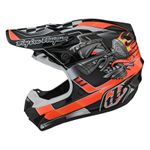 Casque cross TroyLee design SE4 POLYACRYLITE CARB 2024