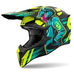 Casque cross Airoh WRAAAP - CYBER 2024