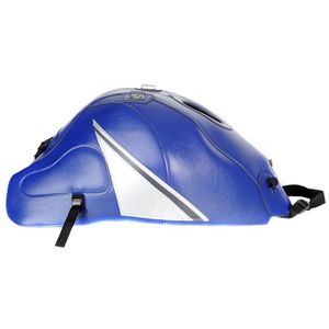 Bleu Baltique/Déco pointe Argent et Espace