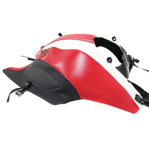 Rouge blanc carbone noir deco blanc/rouge