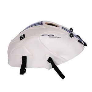 BLANC/BANDE BALTIQUE/LISERE ROUGE