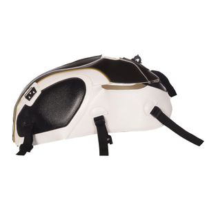 BLANC/DECO NOIR/LISERE OR