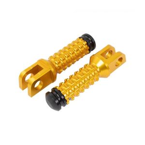 Repose-pieds Moto Ronds 12mm Hi Level - Universel Pour Street Et Off-road, Alliage Durable