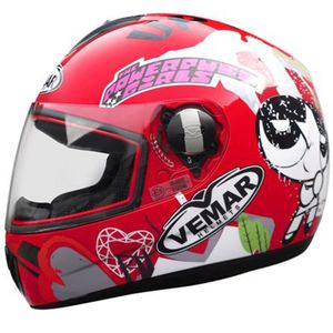 Powerpuff Girls ヘルメットVEMAR パワーパフガールズ Full-face helmet Vemar MEDON POWERPUFF GIRLS - Motoblouz.com