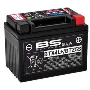 SLA BTX4L/BTZ5S ferme Type Acide Sans entretien/prête à l'emploi